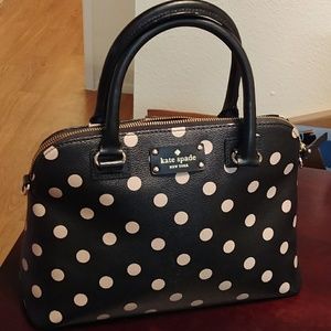 Kate Spade polka dot satchel